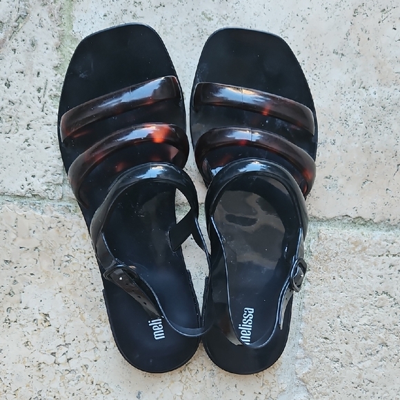 Melissa Shoes - Melissa Tortoise Shell Jelly Sandals Size 9